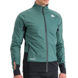 Training warm jacket Sportful Apex Jacket shrub green