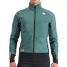 Training warm jacket Sportful Apex Jacket shrub green