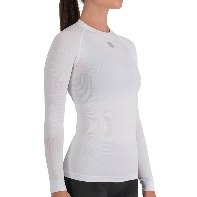 Women's thermo T-shirt Sportful 2nd Skin W Tee Long Sleeve white Women's thermo T-shirt Sportful 2nd Skin W Tee Long Sleeve white