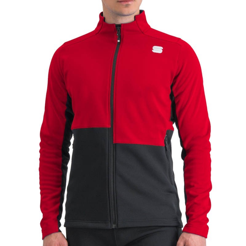 Warm Jacket Sportful Engadin 2023 tango red Warm Jacket Sportful Engadin 2023 tango red