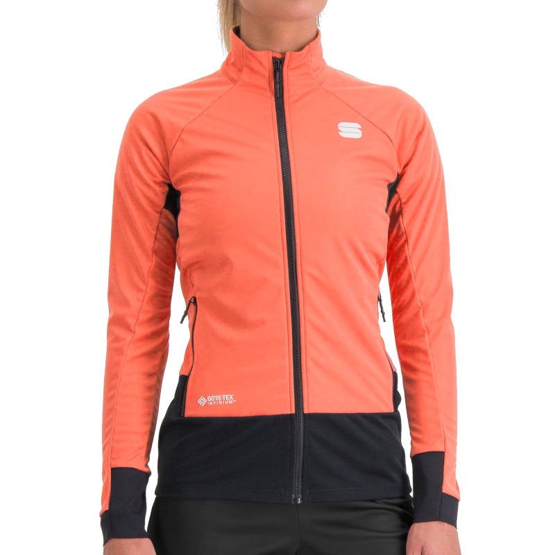 Performance women's jacket Sportful Apex W pompelmo Performance women's jacket Sportful Apex W pompelmo