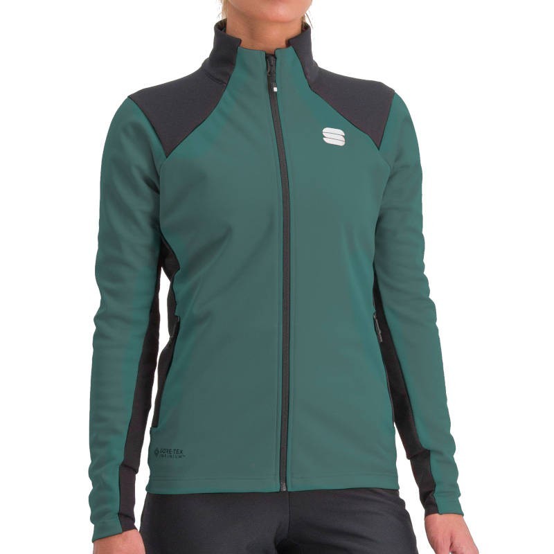 Women Performance Jacket Sportful Squadra W shrub green Women Performance Jacket Sportful Squadra W shrub green