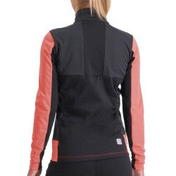 Women Performance Jacket Sportful Squadra W dusty red / huckleberry