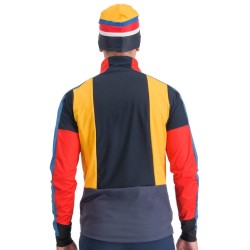 Training warm jacket Sportful Anima Apex Jacket galaxy blue