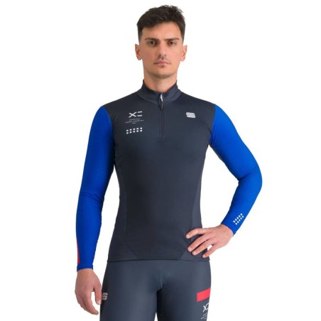 Sportful Squadra Race Jersey 2024 galaxy blue / bright blue