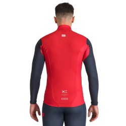 Sportful Squadra Race Jersey 2024 tango red / galaxy blue