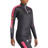 Sportful Apex W women's Jersey 2024 black / raspberry pink