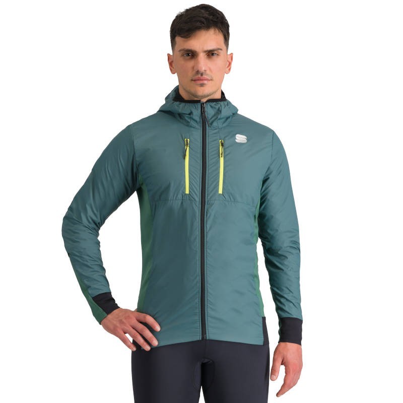 Winter Sport Jacket Sportful Cardio Tech Wind 2024 shrub green Winter Sport Jacket Sportful Cardio Tech Wind 2024 shrub green