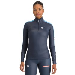 Sportful Apex W women's Jersey 2024 galaxy blue / blue aquarius