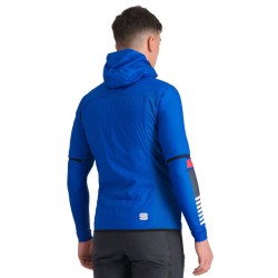 Warm-up jacket Sportful Rythmo Puffy 2024 bright blue / galaxy blue