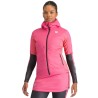 Warm women's jacket Sportful Rythmo W Puffy 2024 raspberry pink