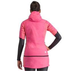 Warm women's jacket Sportful Rythmo W Puffy 2024 raspberry pink
