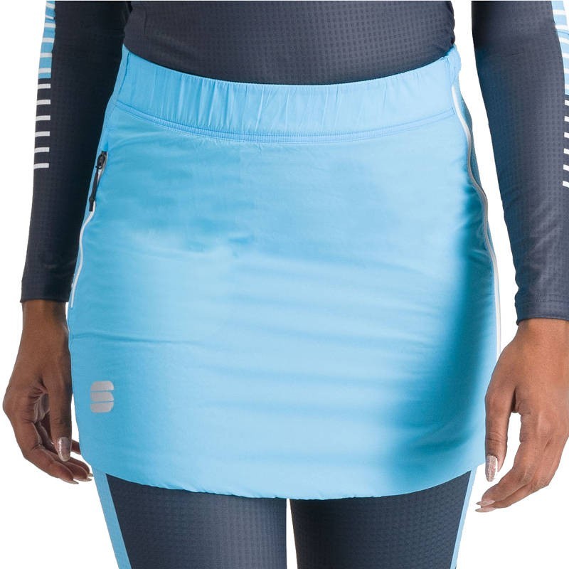 Winter ski skirt Sportful Rythmo Skirt 2024 blue aquarius Winter ski skirt Sportful Rythmo Skirt 2024 blue aquarius