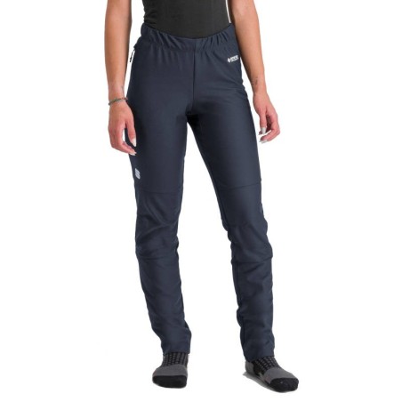 Women's Cross-country ski pants Sportful Squadra W Pant Short Zip 2024 galaxy blue