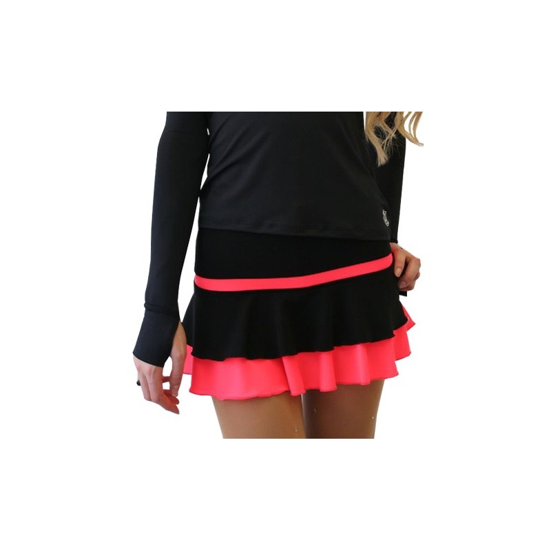 Thuono Thermal Performance skirt Fluo Granate Thuono Thermal Performance skirt Fluo Granate
