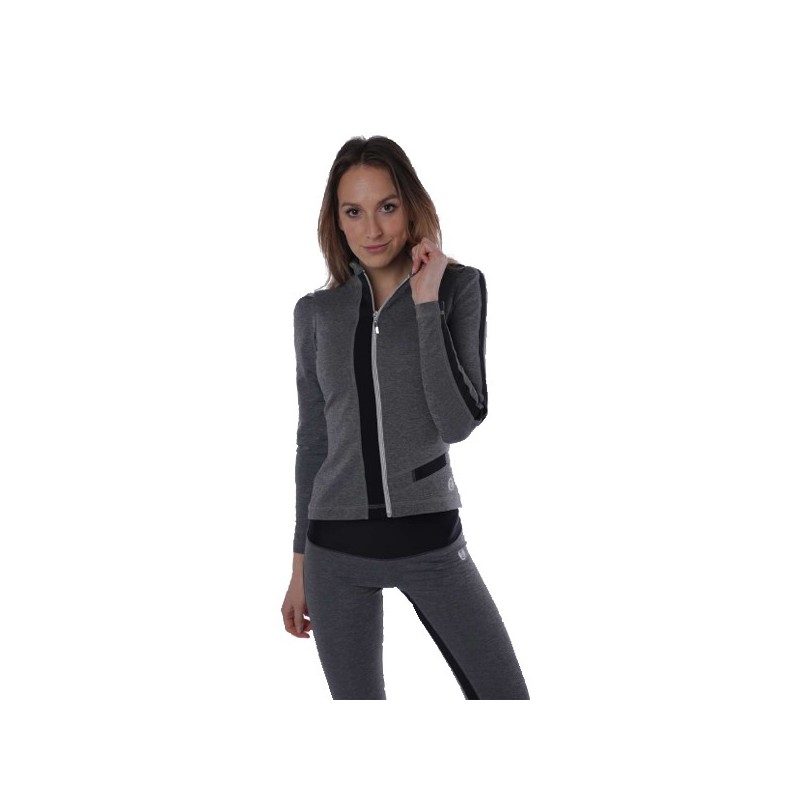Thuono figure skating jacket model Linx B-melange Thuono figure skating jacket model Linx B-melange