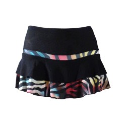 Thuono figure skating skirt Animal black