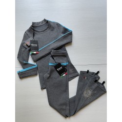 Thuono B-melange loop trousers Baia