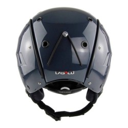 Skihjelm CASCO SP-4.1 mørkegrå skinnende