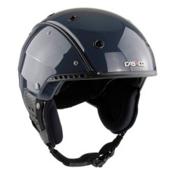 Skihjelm CASCO SP-4.1 mørkegrå skinnende