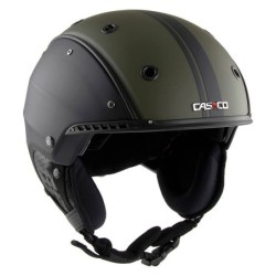 Skihjelm CASCO SP-4.1 svart-oliven
