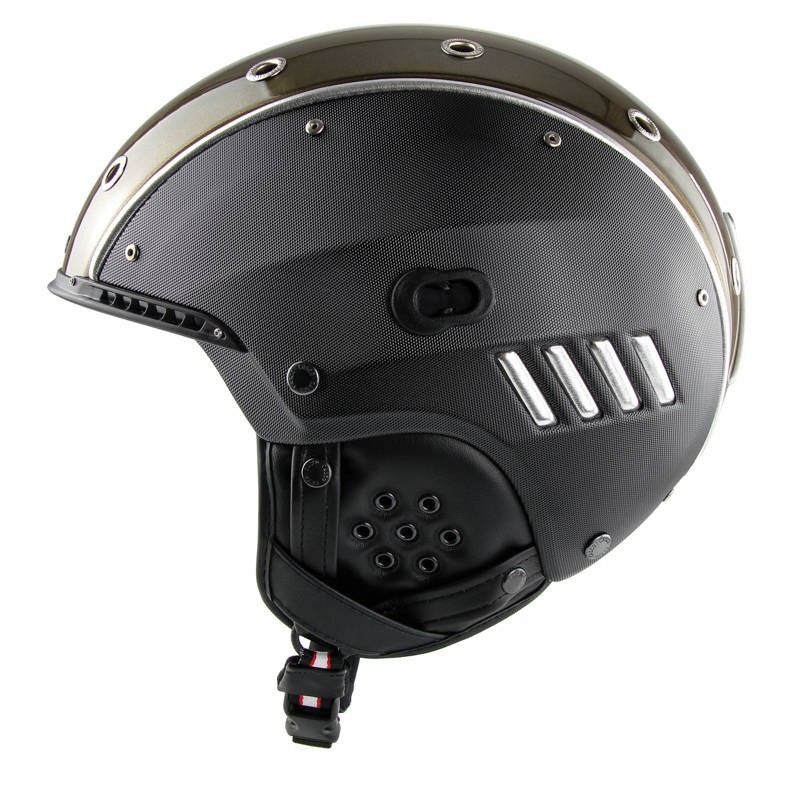 Skihjelm CASCO SP-4 Cafe Racer svart struktur Skihjelm CASCO SP-4 Cafe Racer svart struktur