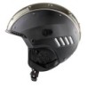 Skihjelm CASCO SP-4 Cafe Racer svart struktur