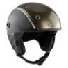 Skihjelm CASCO SP-4 Cafe Racer svart struktur