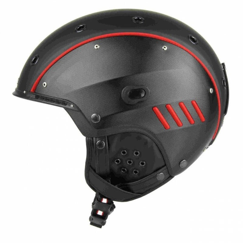 Casque de ski CASCO SP-4 noir-rouge Casque de ski CASCO SP-4 noir-rouge