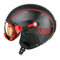 Casque de ski CASCO SP-4 noir-rouge