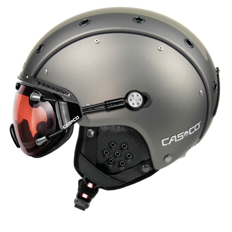 Skihjelm CASCO SP-3 Comp gunmetal-olive Nye Skihjelm CASCO SP-3 Comp gunmetal-olive Nye