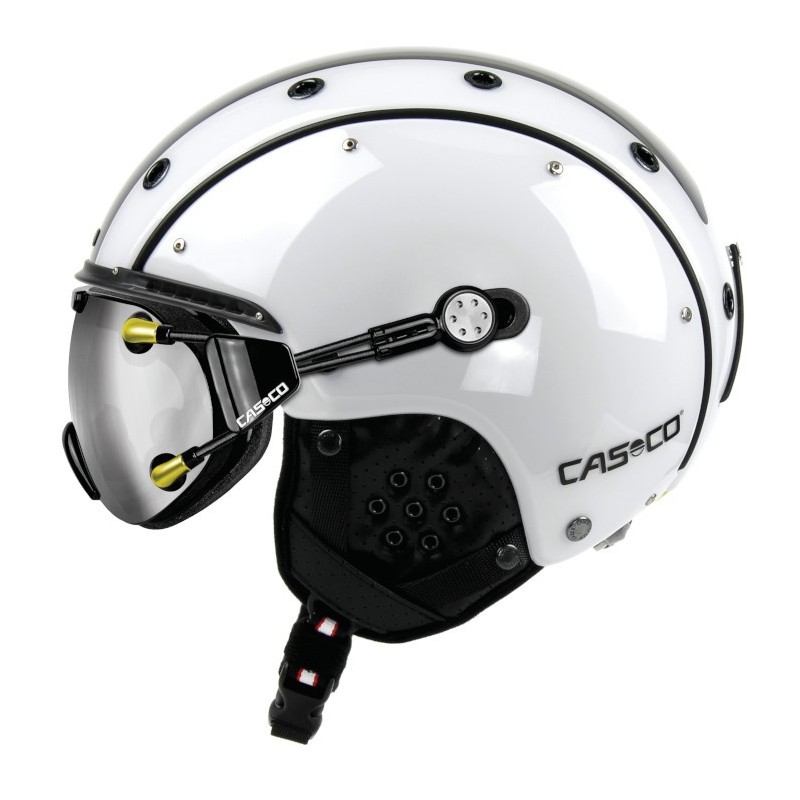 Skihjelm CASCO SP-3 Comp sand-svart-gul Nye Skihjelm CASCO SP-3 Comp sand-svart-gul Nye