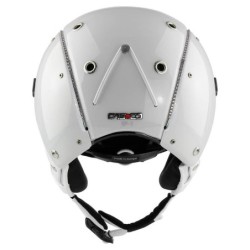Skihjelm CASCO SP-3 Special Crystal hvit