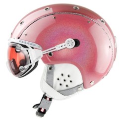 Skihjelm CASCO SP-3 Special Crystal Rosa