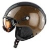Skihjelm CASCO SP-3 Special Flax svart-brun