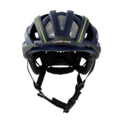 Sykling / rulleski hjelm Casco Cuda 2 marineblå - neon gul matt