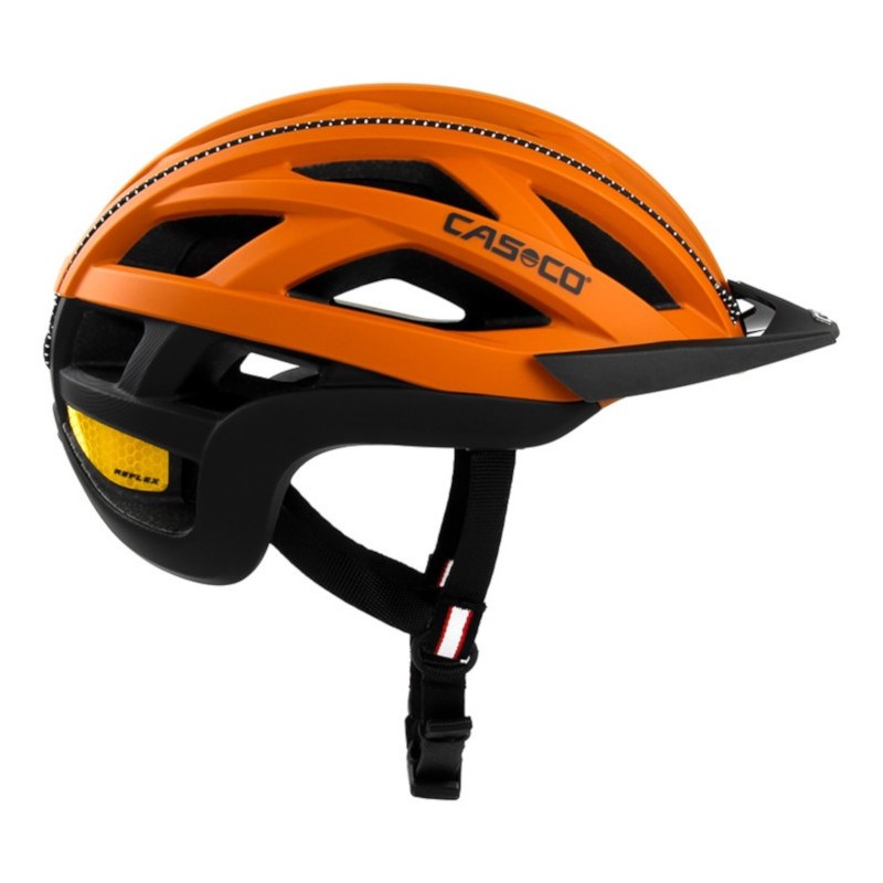 Sykling / rulleski hjelm Casco Cuda 2 svart-orange matt (limited edition)