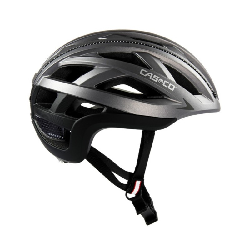 Sykling / rulleski hjelm Casco Cuda 2 Strada Grå matt