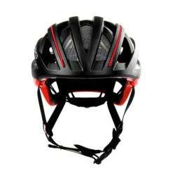 Sykling / rulleski hjelm Casco Cuda 2 Strada svart-rød Struktur