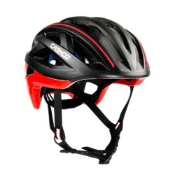 Sykling / rulleski hjelm Casco Cuda 2 Strada svart-rød Struktur